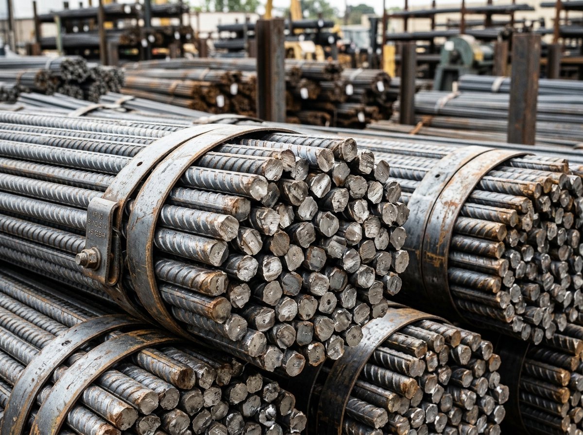 Indigenous Impact - Reinforcing steel yard